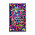 Mega Dragalge ex SIR SAR Ninja Spinner Chaos Rising Extended Art Display Cases - Screws Case - Front View