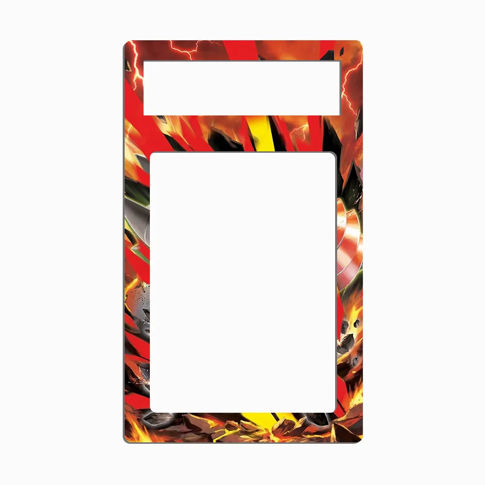 Mega Excadrill ex 065-084 Double Rare PBL Extended Art Display Cases - PSA Metal Art Only - Front View