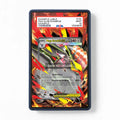 Mega Excadrill ex 065-084 Double Rare PBL Extended Art Display Cases - PSA Slab Case - Front View