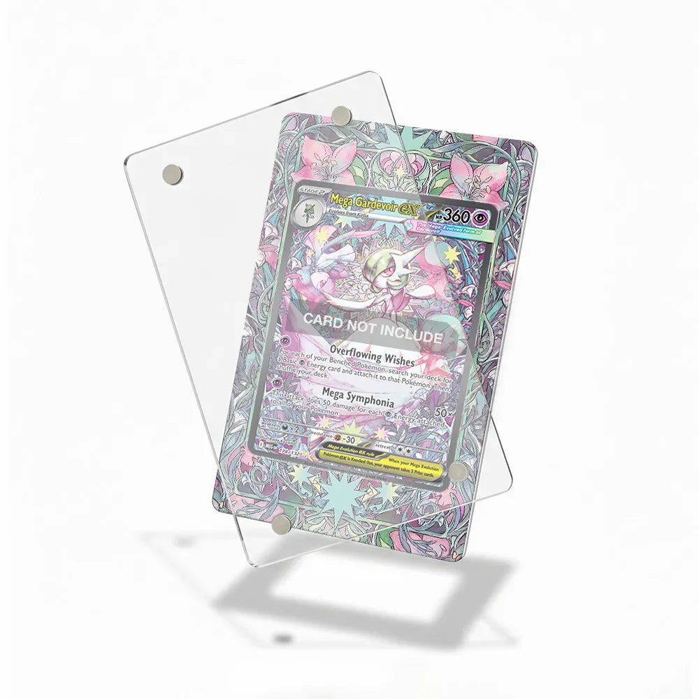 Mega Gardevoir ex 178-132 SIR SAR Mega Pokemon Base Set Extended Art - Magnetic Acrylic, PSA, Screw Standing Pokemon Card Display Case | animeholder.com Anime Holder Mega Gardevoir ex 178-132 SIR SAR Mega Pokemon Base Set Extended Art - Magnetic Acrylic, PSA, Screw Standing Pokemon Card Display Case | animeholder.com Anime Holder