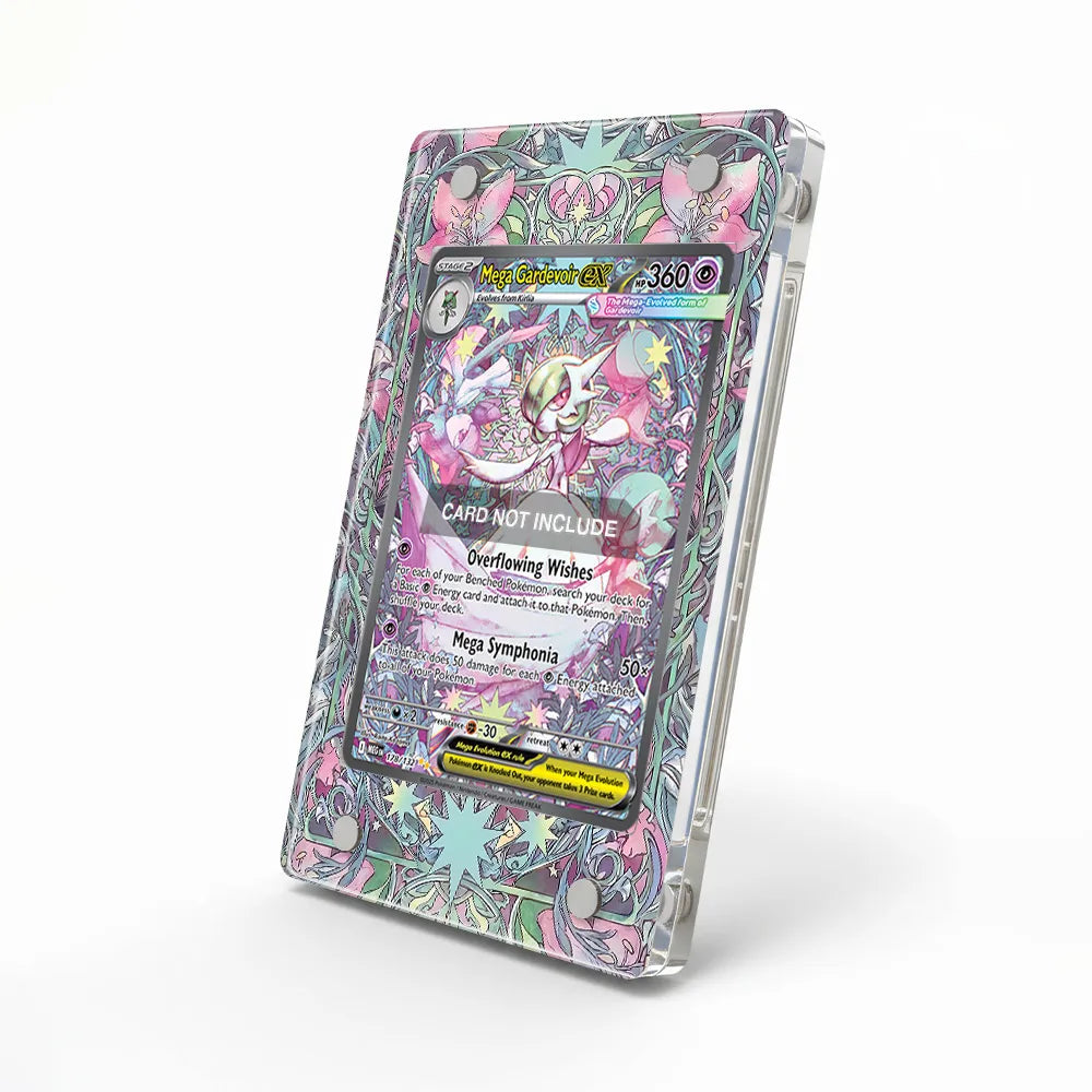 Mega Gardevoir ex 178-132 SIR SAR Mega Pokemon Base Set Extended Art - Magnetic Acrylic, PSA, Screw Standing Pokemon Card Display Case | animeholder.com Anime Holder Mega Gardevoir ex 178-132 SIR SAR Mega Pokemon Base Set Extended Art - Magnetic Acrylic, PSA, Screw Standing Pokemon Card Display Case | animeholder.com Anime Holder