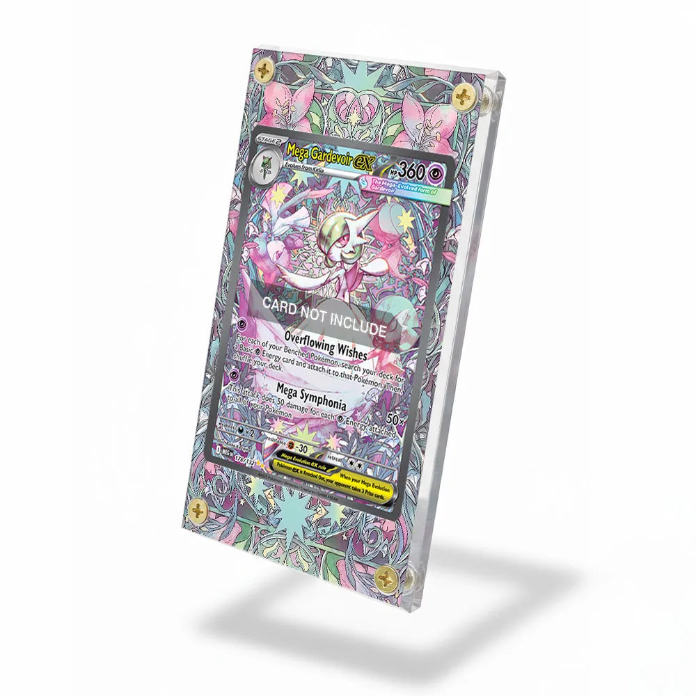 Mega Gardevoir ex 178-132 SIR SAR Mega Pokemon Base Set Extended Art - Magnetic Acrylic, PSA, Screw Standing Pokemon Card Display Case | animeholder.com Anime Holder Mega Gardevoir ex 178-132 SIR SAR Mega Pokemon Base Set Extended Art - Magnetic Acrylic, PSA, Screw Standing Pokemon Card Display Case | animeholder.com Anime Holder
