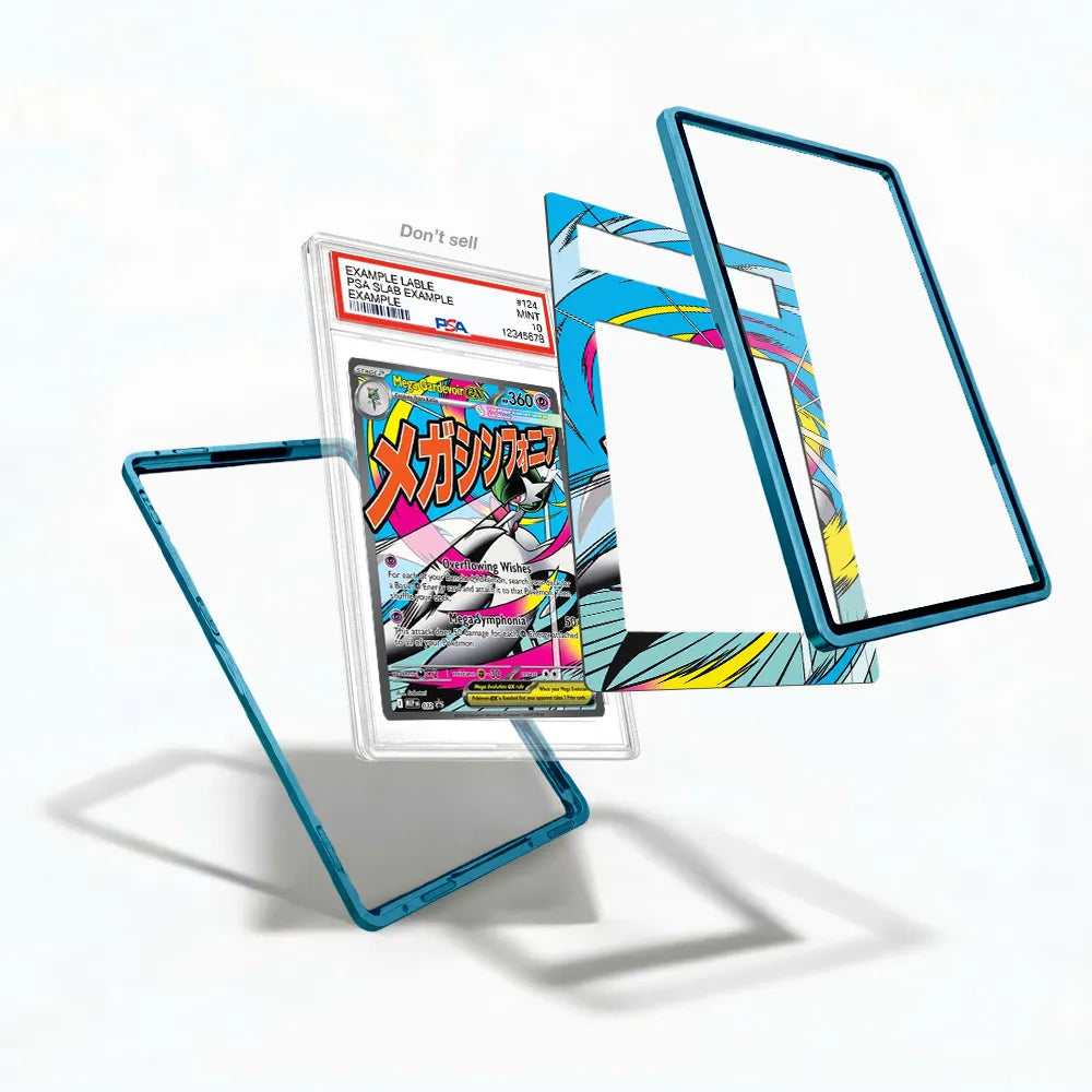 Mega Gardevoir ex MEP 032 Promo Extended Art Display Cases - PSA Slab Case - Detail View