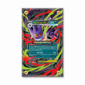 Mega Gengar ex 056-094 Double Rare Phantasma Flames Extended Art Display Cases - Screws Case - Front View