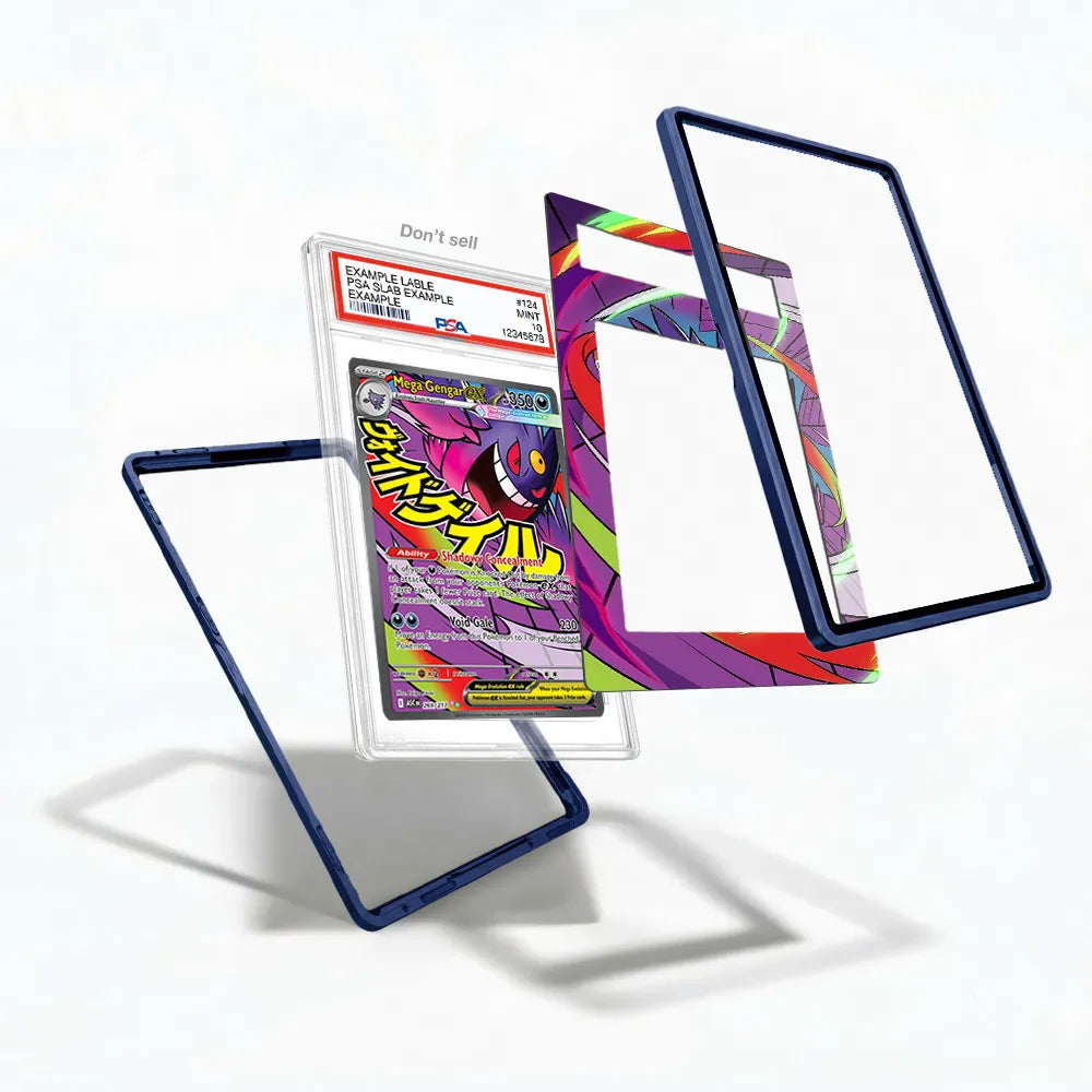 Mega Gengar ex 269-217 Attack Rare Ascended Heroes Extended Art Display Cases - PSA Graded Guard Case - Detail View