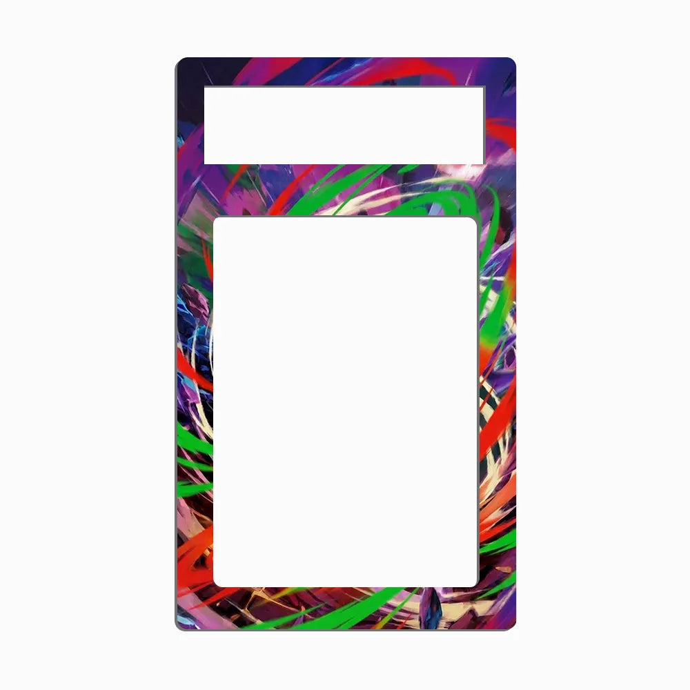 Mega Golisopod ex 107-076 SAR M6 Delta Reign Pokemon Cards Custom Art Display Cases - PSA Metal Art Only - Front View