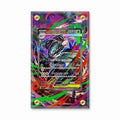 Mega Golisopod ex 107-076 SAR M6 Delta Reign Pokemon Cards Custom Art Display Cases - Screws Case - Front View