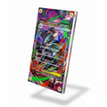 Mega Golisopod ex 107-076 SAR M6 Delta Reign Pokemon Cards Custom Art Display Cases - Screws Case - Side View