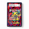 Mega Golurk ex 093-076 SR M6 Delta Reign Extended Art Display Cases - PSA Slab Case - Front View