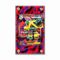 Mega Golurk ex 093-076 SR M6 Delta Reign Extended Art Display Cases - Screws Case - Front View