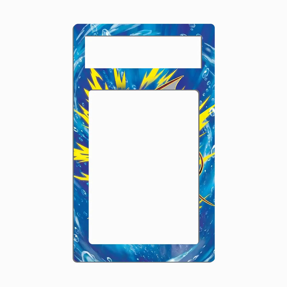 Mega Gyarados EX 115-122 XY Evolutions Pokemon Cards Custom Art Display Cases - PSA Metal Art Only - Front View