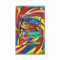 Mega Hawlucha ex 268-217 Special Illustration Rare ASC Pokemon Cards Custom Art Display Cases - Screws Case - Front View