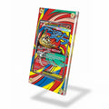 Mega Hawlucha ex 268-217 Special Illustration Rare ASC Extended Art Display Cases - Screws Case - Side View