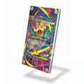 Mega Hawlucha ex 283-217 Special Illustration Rare ASC Extended Art Display Cases - Screws Case - Side View