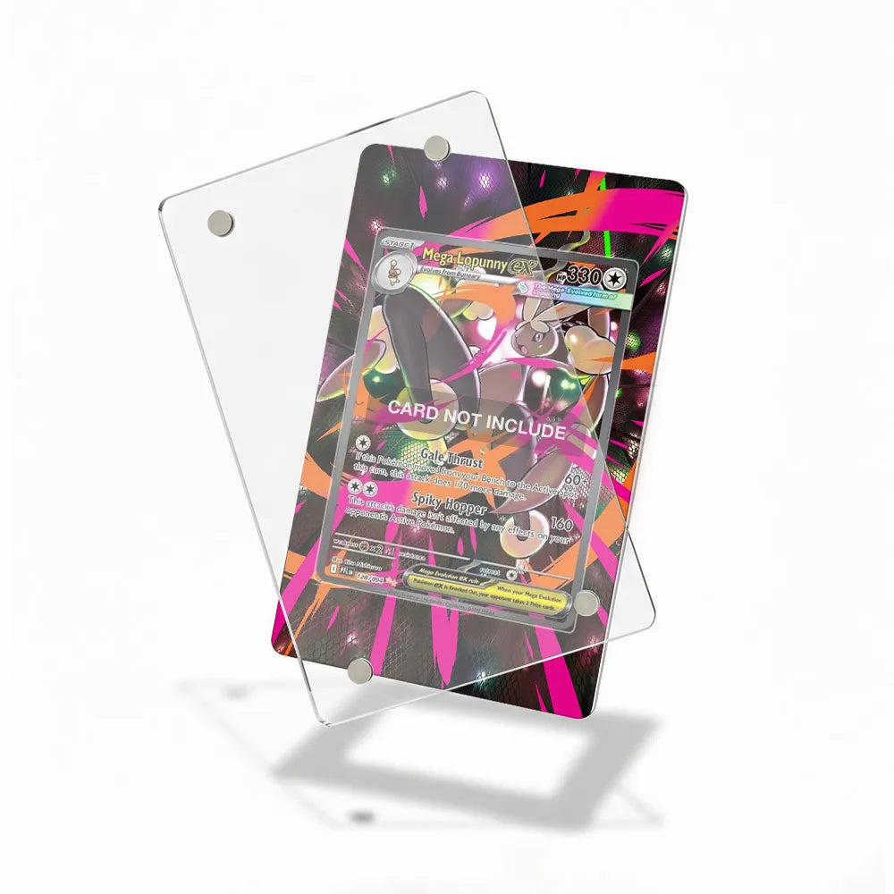 Mega Lopunny ex 128-094 SIR SAR Phantasma Flames Extended Art Display Cases - Magnetic Case - Detail View