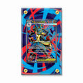 Mega Lucario EX 160-132 Mega Evolution Set Extended Art Display Cases - Screws Case - Front View