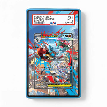 Mega Lucario ex 179-132 SIR SAR Mega Pokemon Base Set Extended Art Display Cases - PSA Graded Guard Case - Front View