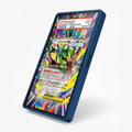 Mega Rayquaza EX 058-076 XY Black Star Promos Extended Art Display Cases - PSA Slab Case - Side View