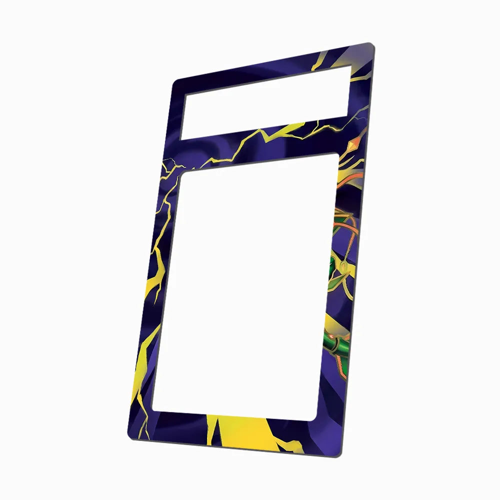 Mega Rayquaza ex 095-076 SR M6 Delta Reign Extended Art Display Cases - PSA Metal Art Only - Side View