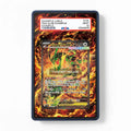 Mega Rayquaza ex 110-076 SAR Mega Brave Extended Art Display Cases - PSA Slab Case - Front View