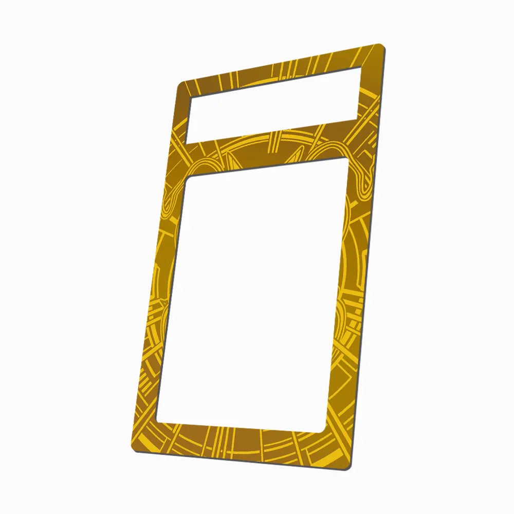 Mega Rayquaza ex 113-076 MUR M6 Delta Reign Extended Art Display Cases - PSA Metal Art Only - Side View