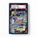 Mega Sableye & Tyranitar GX 216-236 Cosmic Eclipse Pokemon Cards Custom Art Display Cases - PSA Slab Case - Front View