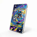 Mega Sharpedo ex 127-094 SIR SAR Phantasma Flames Extended Art Display Cases - Magnetic Case - Side View