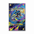 Mega Sharpedo ex 127-094 SIR SAR Phantasma Flames Extended Art Display Cases - Screws Case - Front View