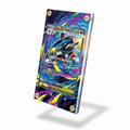 Mega Sharpedo ex 127-094 SIR SAR Phantasma Flames Extended Art Display Cases - Screws Case - Side View
