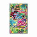 Mega Venusaur ex 177-132 Mega Evolution Extended Art Display Cases - Screws Case - Front View