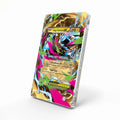 Mega Zeraora ex 027-084 Ultra Rare PBL Custom Card Extended Art Display Cases - Magnetic Case - Side View