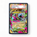Mega Zeraora ex 027-084 Ultra Rare PBL Custom Card Extended Art Display Cases - PSA Slab Case - Front View