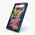 Mega Zeraora ex 096-081 SR M5 Extended Art Display Cases - PSA Slab Case - Side View