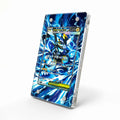 Mega Zeraora ex 112-081 SAR M5 Extended Art Display Cases - Magnetic Case - Side View