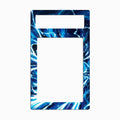 Mega Zeraora ex 112-081 SAR M5 Extended Art Display Cases - PSA Metal Art Only - Front View