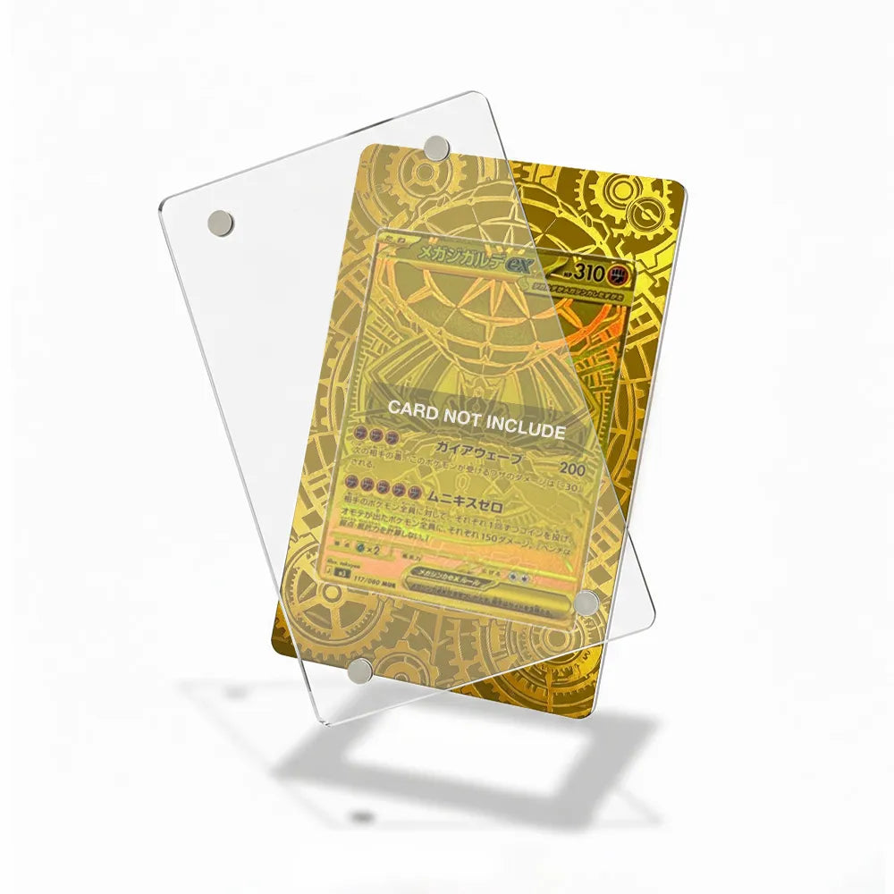 Mega Zygarde ex Hyper Rare MUR Nihil Zero Perfect Order Extended Art Display Cases - Magnetic Case - Detail View