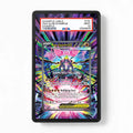 Mega Zygarde ex SIR SAR Nihil Zero Perfect Order Extended Art Display Cases - PSA Slab Case - Front View