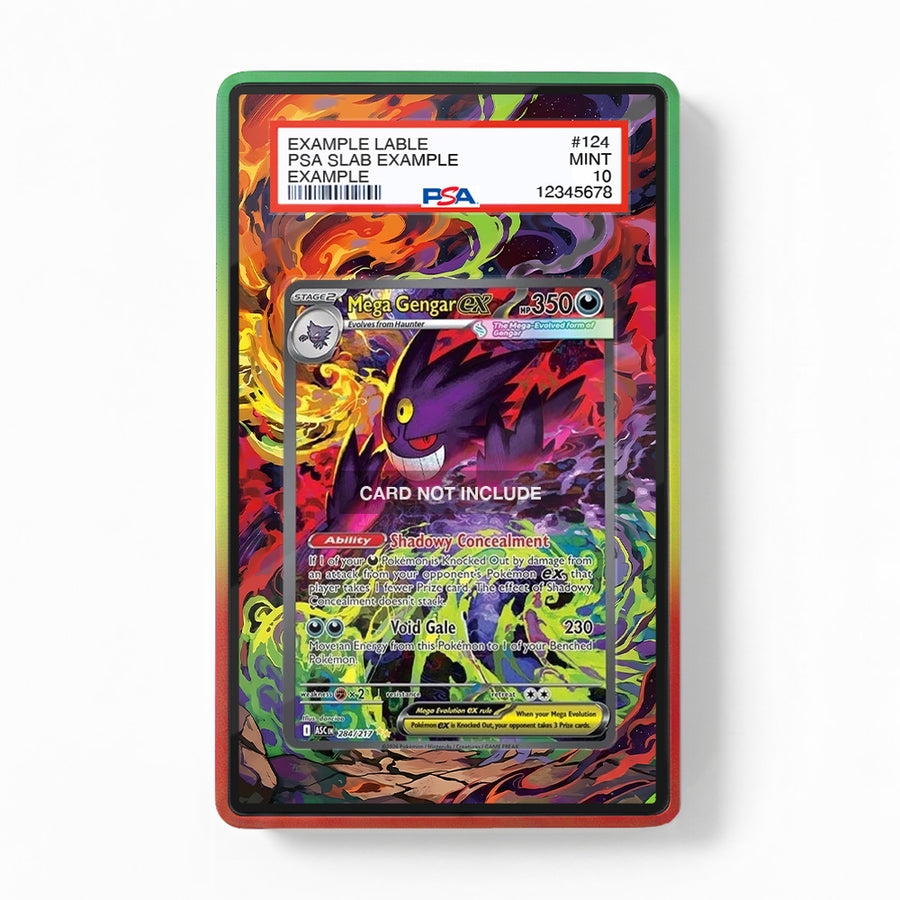 Mega Gengar ex 284-217 SIR SAR Ascended Heroes Extended Art Display Cases