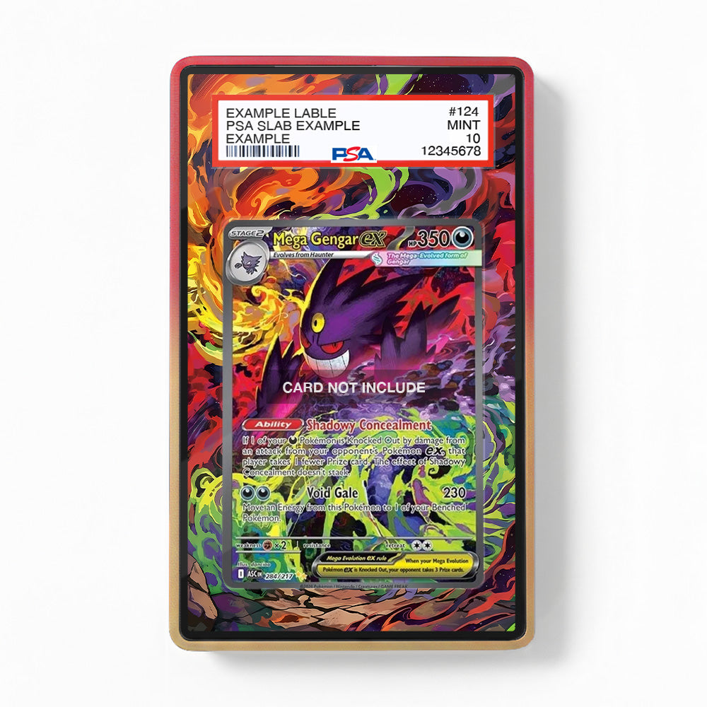 gengar pokemon card full art Gengar Mega EX 284 217 Case