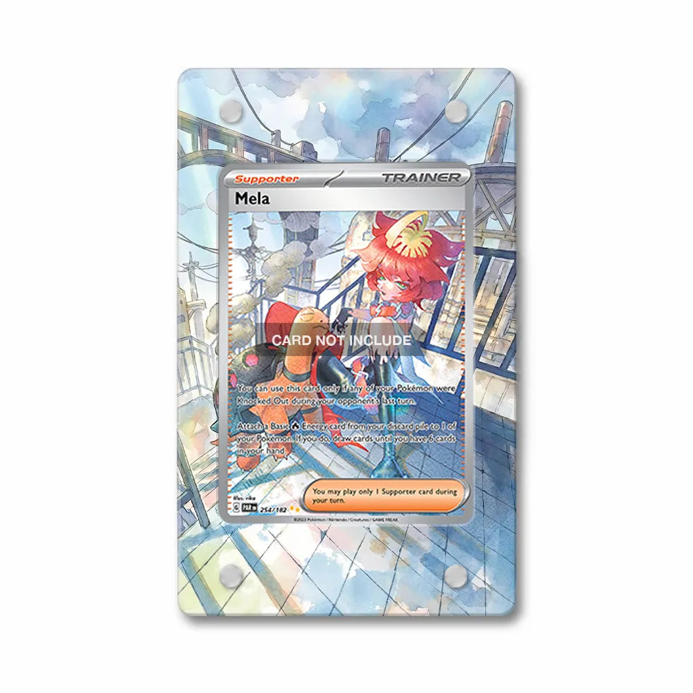 Mela 254-182 SIR SAR Paradox Rift Extended Art Display Cases - PSA Slab Case - Front View