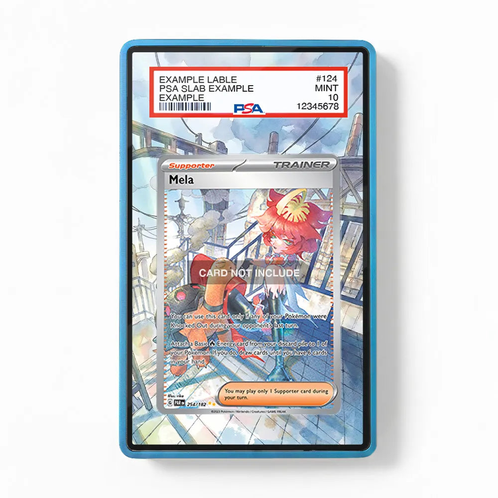 Mela 254-182 SIR SAR Paradox Rift Extended Art Display Cases - PSA Slab Case - Front View