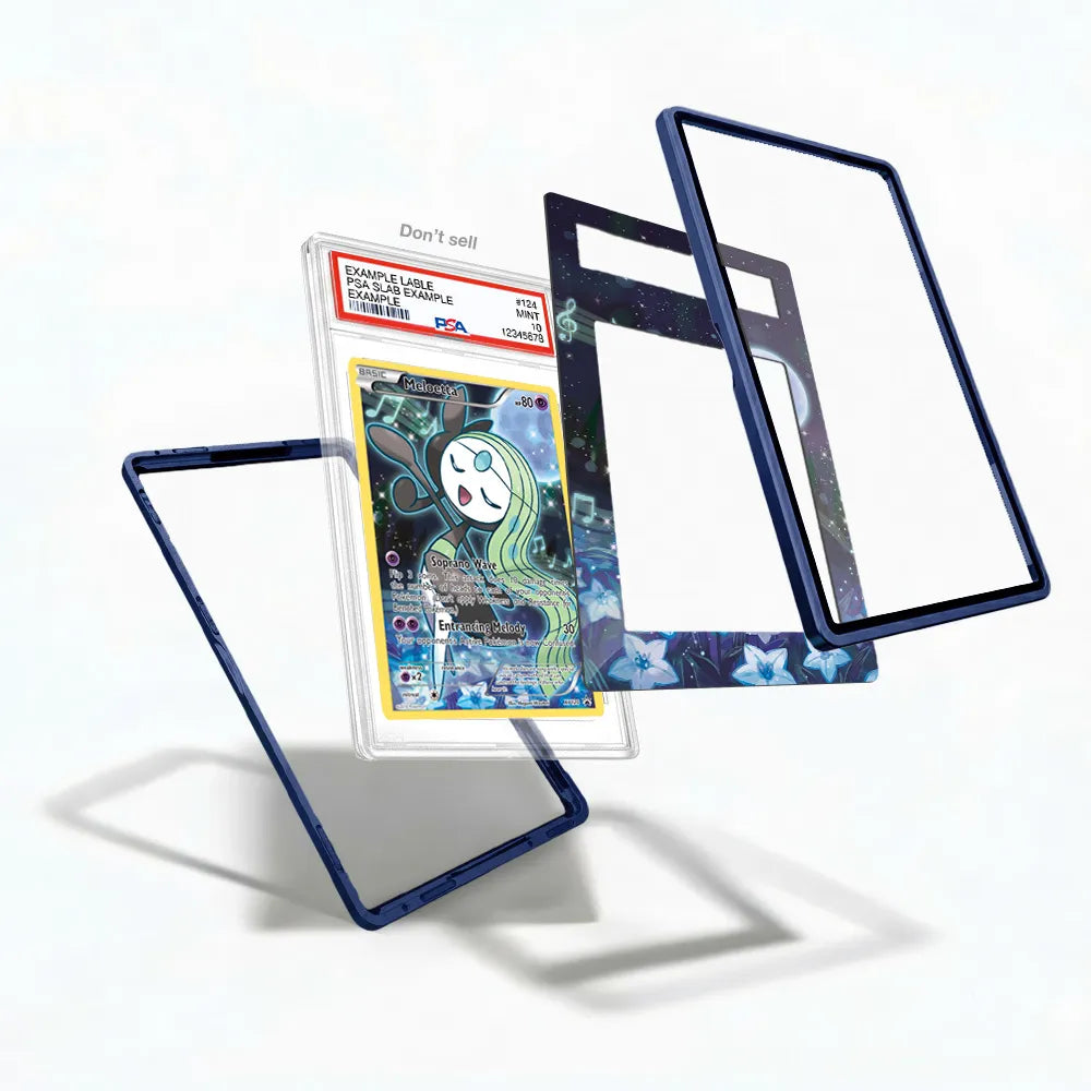 Meloetta XY120 Promo XY Series Extended Art Display Cases - PSA Slab Case - Detail View