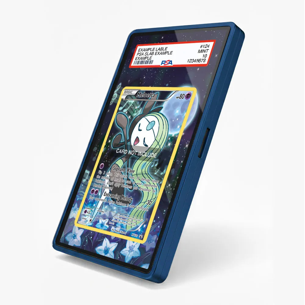 Meloetta XY120 Promo XY Series Extended Art Display Cases - PSA Slab Case - Side View