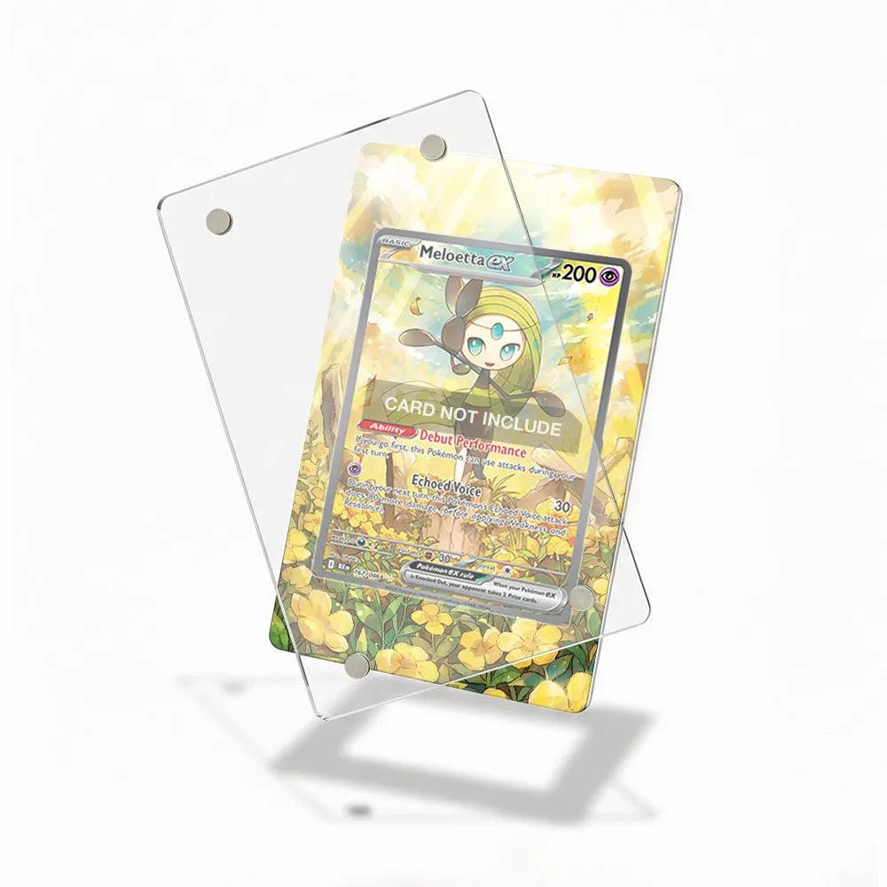 Meloetta ex 167-086 SIR SAR Black Bolt Extended Art Display Cases - Magnetic Case - Detail View