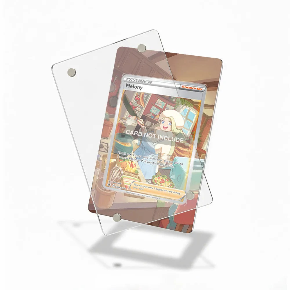 Melony GG64 SIR SAR Crown Zenith Extended Art Display Cases - Magnetic Case - Detail View