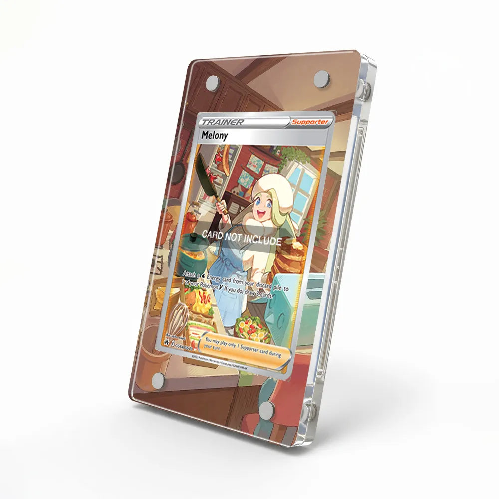 Melony GG64 SIR SAR Crown Zenith Extended Art Display Cases - Magnetic Case - Side View