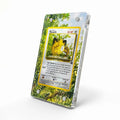 Meowth-Holo 10 Game Boy-Black Star Pokemon Cards Custom Art Display Cases - Magnetic Case - Side View