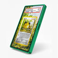 Meowth-Holo 10 Game Boy-Black Star Pokemon Cards Custom Art Display Cases - PSA Slab Case - Side View