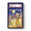 Meowth 0207-07 Gem Pack 3 Chinese Exclusive Extended Art Display Cases - PSA Slab Case - Front View