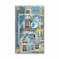 Meowth 144-128 Illustration Rare 30th Anniversary Pokemon Cards Custom Art Display Cases - Screws Case - Front View